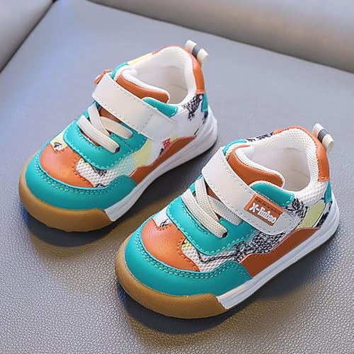IWIHMIV Toddler Girl Sneakers Kids Tennis Shoes Slip on Boys Lightweight Breathable Running Walking Fashion Shoes3