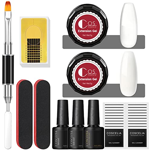 COSCELIA Gel Ricostruzione Unghie 2 * 5g, Gel