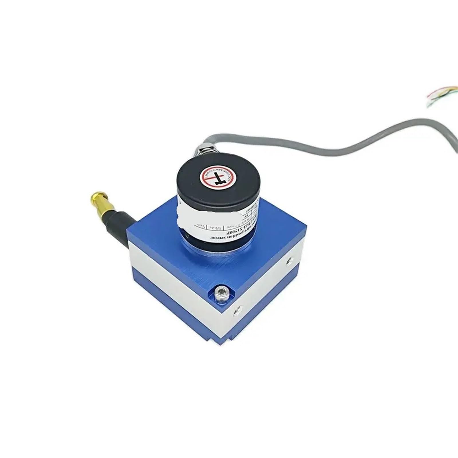 Transductor de potenciómetro de cadena de cable de medición de distancia y profundidad CESI-S1500, sensor de desplazamiento con salida de pulso digital de 1500 mm(NPN)