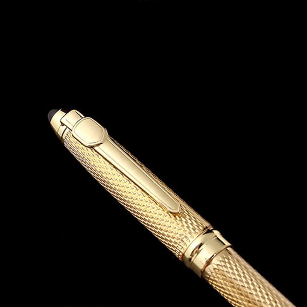 penna a sfera, Penna sfera, penna gel 1,0 mm a metallo con inchiostro(Gold)