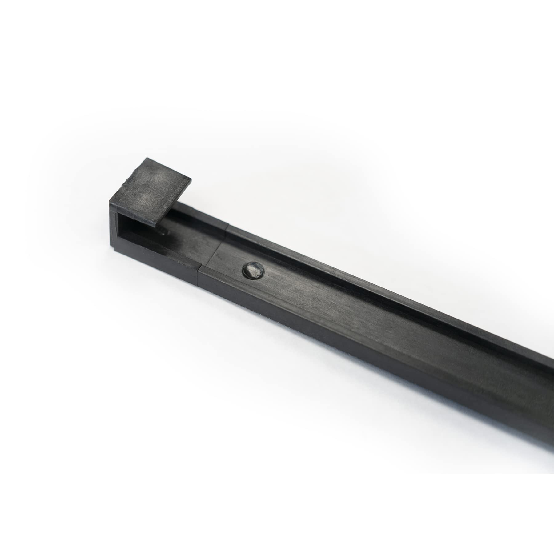 EasyFlex Estacas de Anclaje de Nailon para Paisaje, 100 Unidades, Color Negro