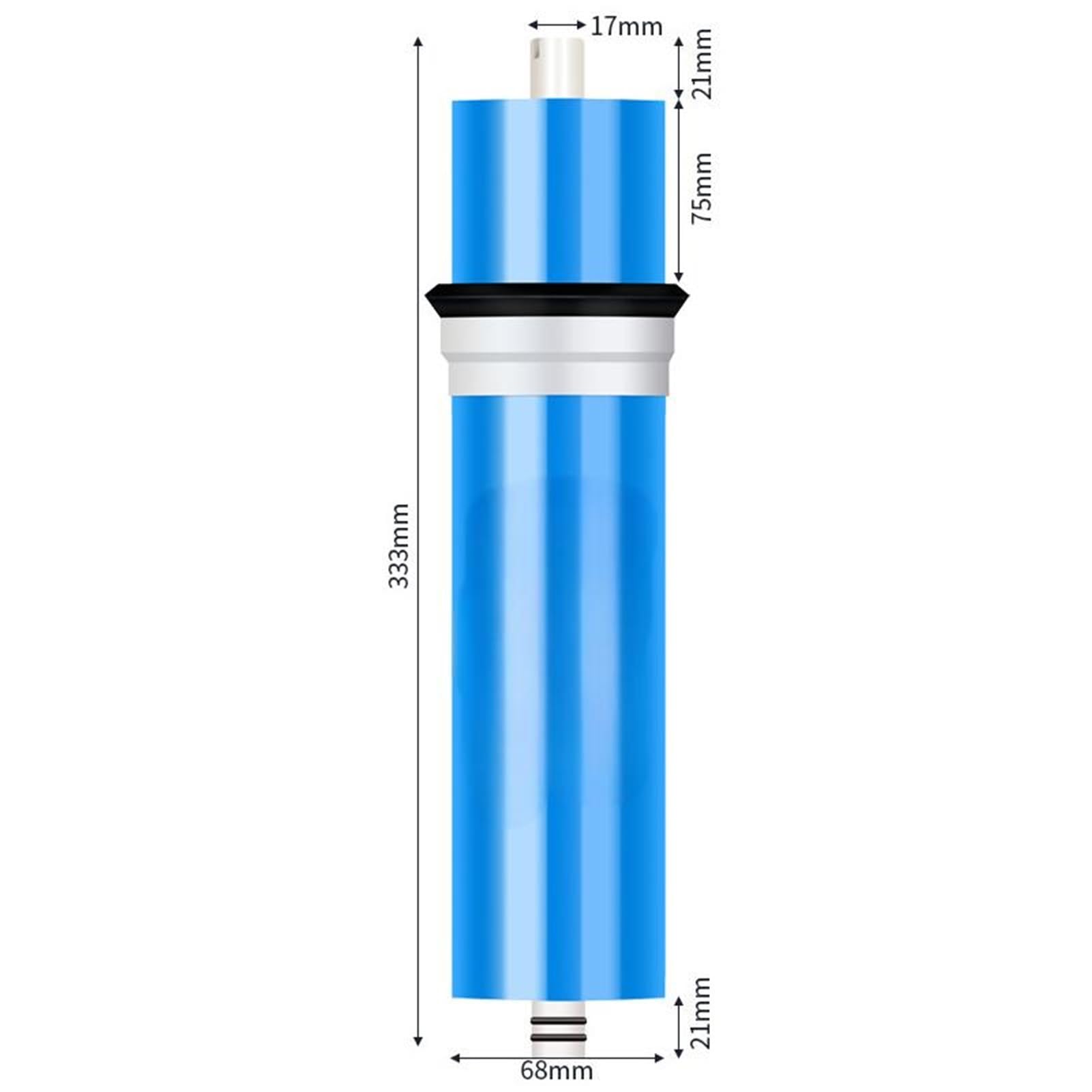 Filtrazione dell'acqua Membrana for osmosi inversa 3013-600GPD 3 pezzi 600 3"x13" RO di ricambio adatta Uso domestico