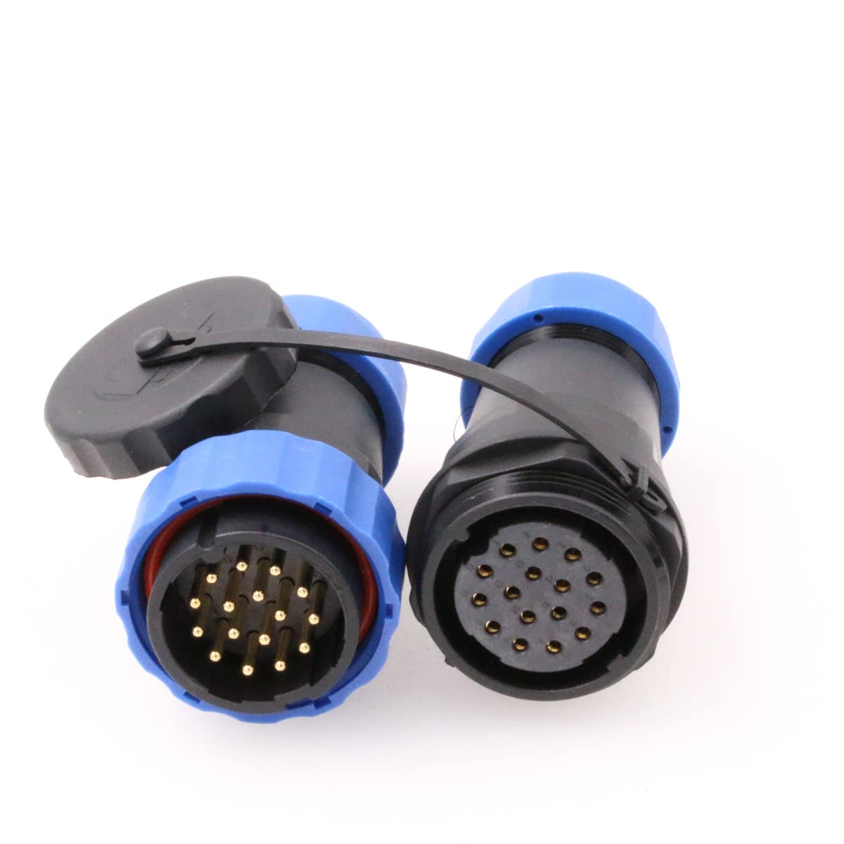 SD28 16 Pin 10A In Line Câble Homme Femme Connecteur Femelle Etanche IP68 Aviation 28MM Connecteur Rond Electrique Automobile Plastique Connecteur d'Alimentation