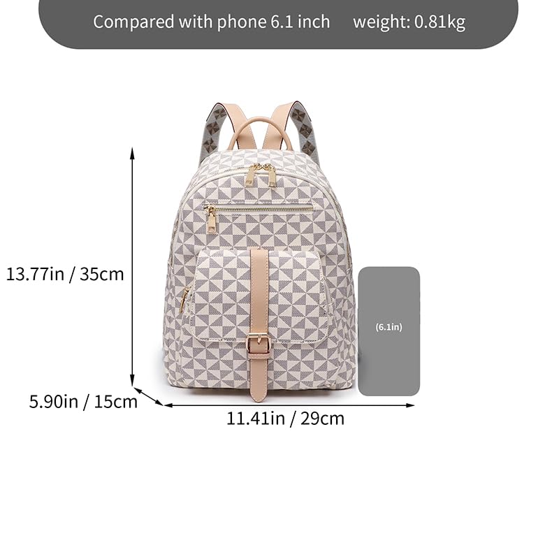 TCZXLL Female PU leather travel bag handbag convertible design bag, women's casual backpack travel backpack (??)