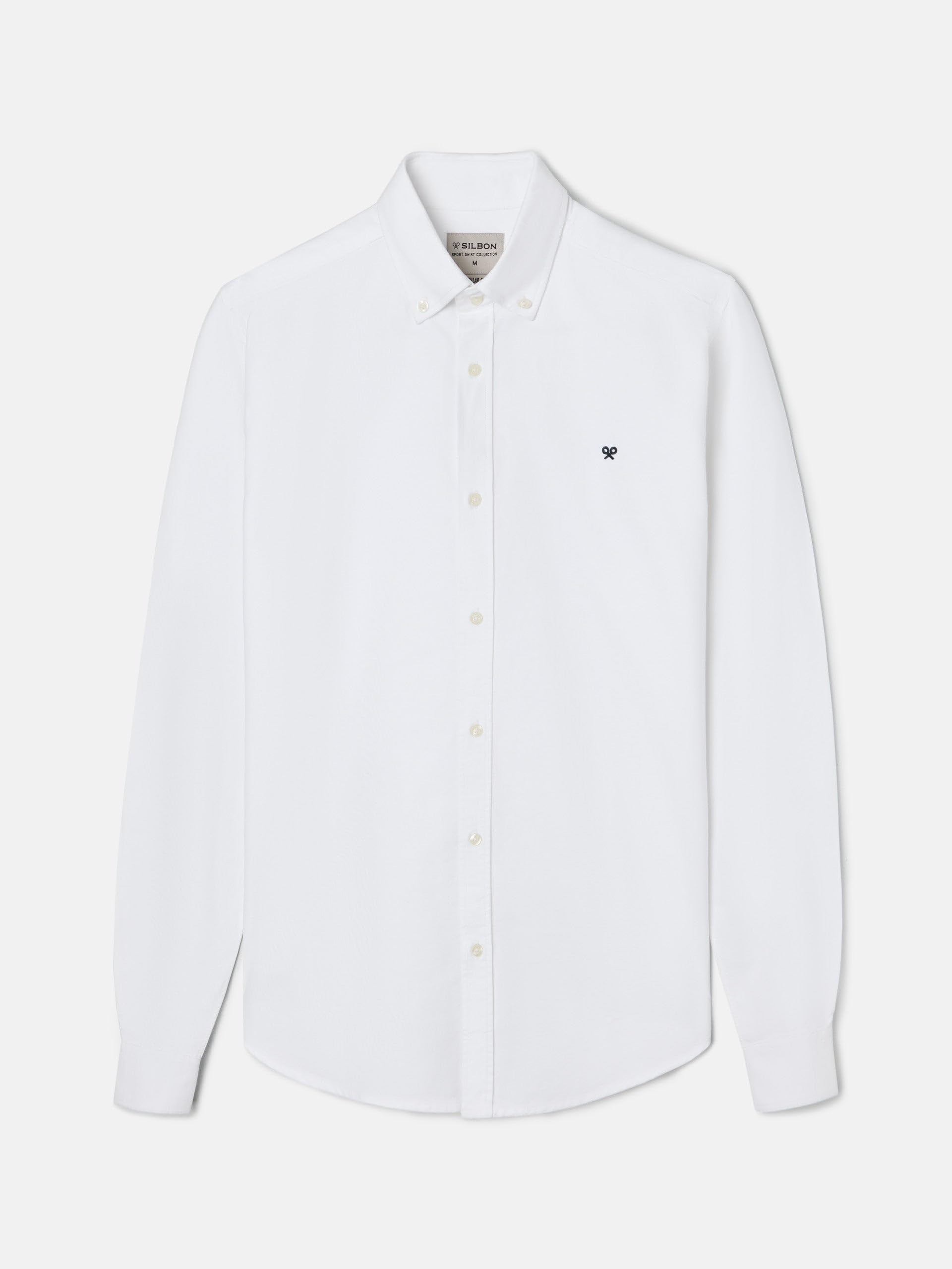 SILBON Camisa Sport Oxford Regular Fit para Hombre