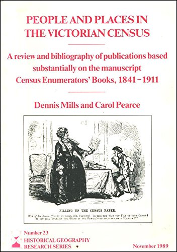 People and Places in the Victorian Census: A Review and Bibliography of ...