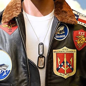 Amazon.co.jp: ノーブランド品 マーヴェリック ドッグタグ 米軍