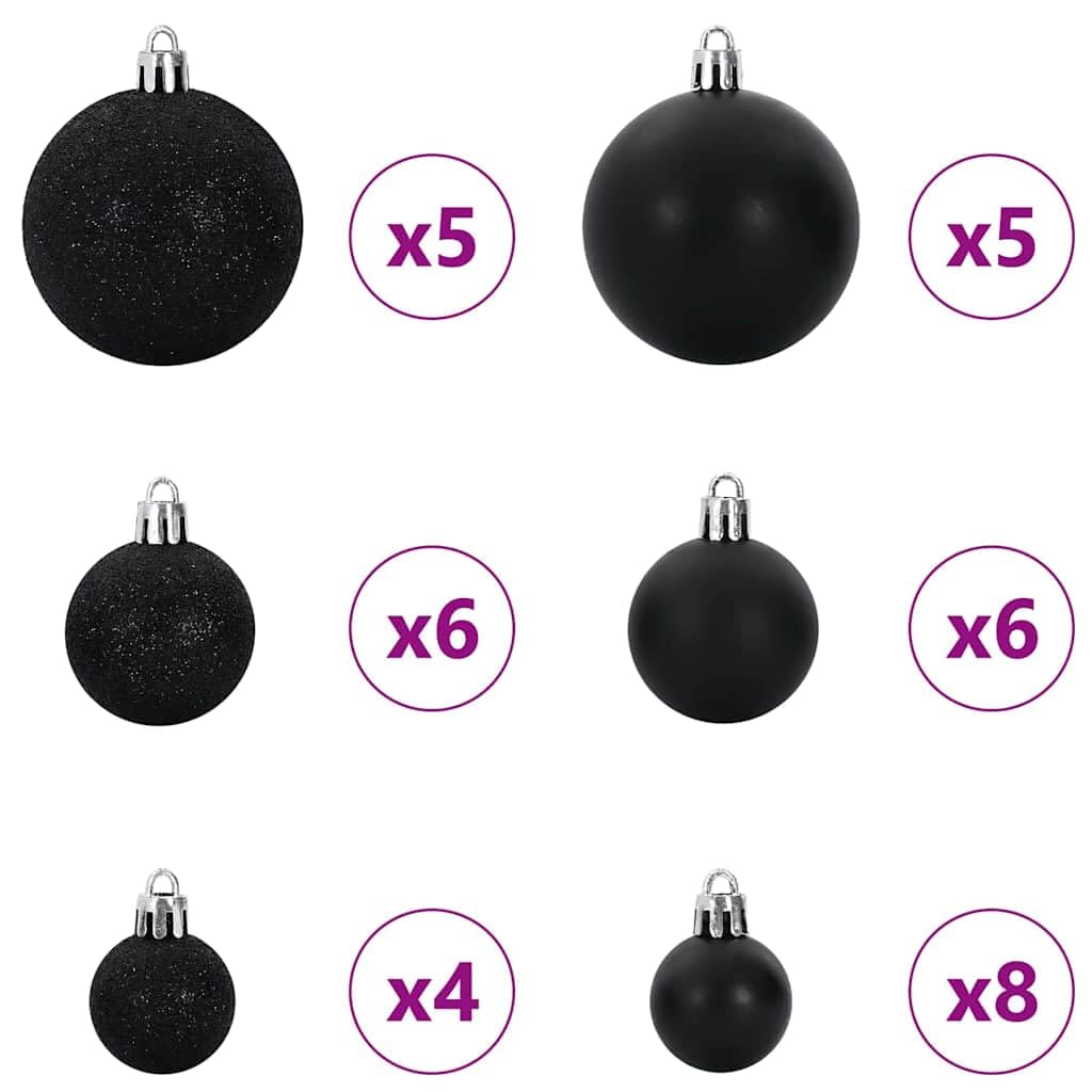 Sapin de Noël artificiel vert 120 cm avec 150 LED blanc chaud PVC et acier Support pliable pour intérieur et extérieur Décoration festive