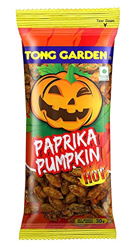 Tong Garden 30Gm Paprika Pumpkin Kernels Seeds | A Delicious and Healthful Snack Packed with Fiber and Nutrients to Support Immunity and Heart Health (Pack of 12)