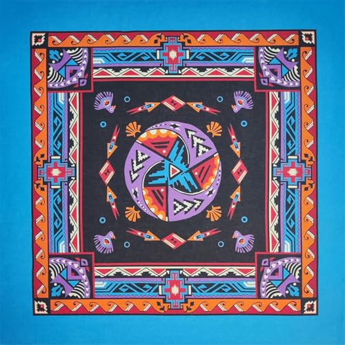 Cotton Bandana Paisleys Scarf Digital Print Headscarf Neckwear Accessory For Everyday Comfortable