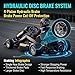 Zyliathor Electric Drift Kart for Closed-Course Track, 3000W Mid-Motor (Peak 28kW), 0-62mph 5.36s, 74.6MPH, 18S 52Ah, ~56mi Range, 3 Modes+Reverse, Quick-Release Wheel, 4-Piston Hydraulic Brakes