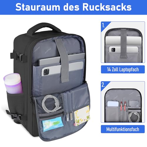 Ryanair Handgepäck 40x20x25 – Bild 4