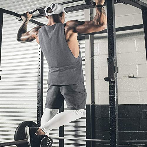 Image of COOFANDY Men Workout Tank Top 2 Pack Gym Bodybuilding Sleeveless Muscle T Shirts