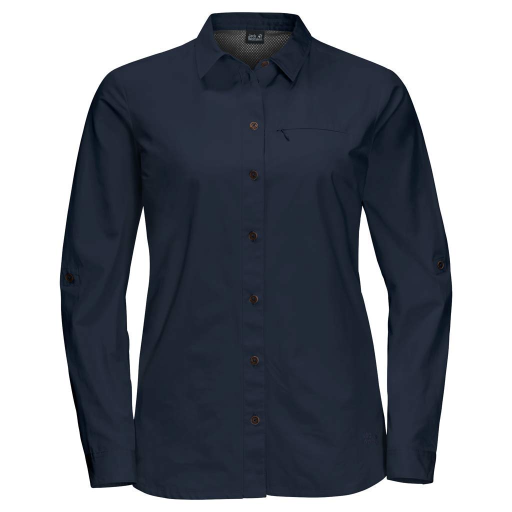 Jack Wolfskin Damen Lakeside Roll-up Shirt W Jacke