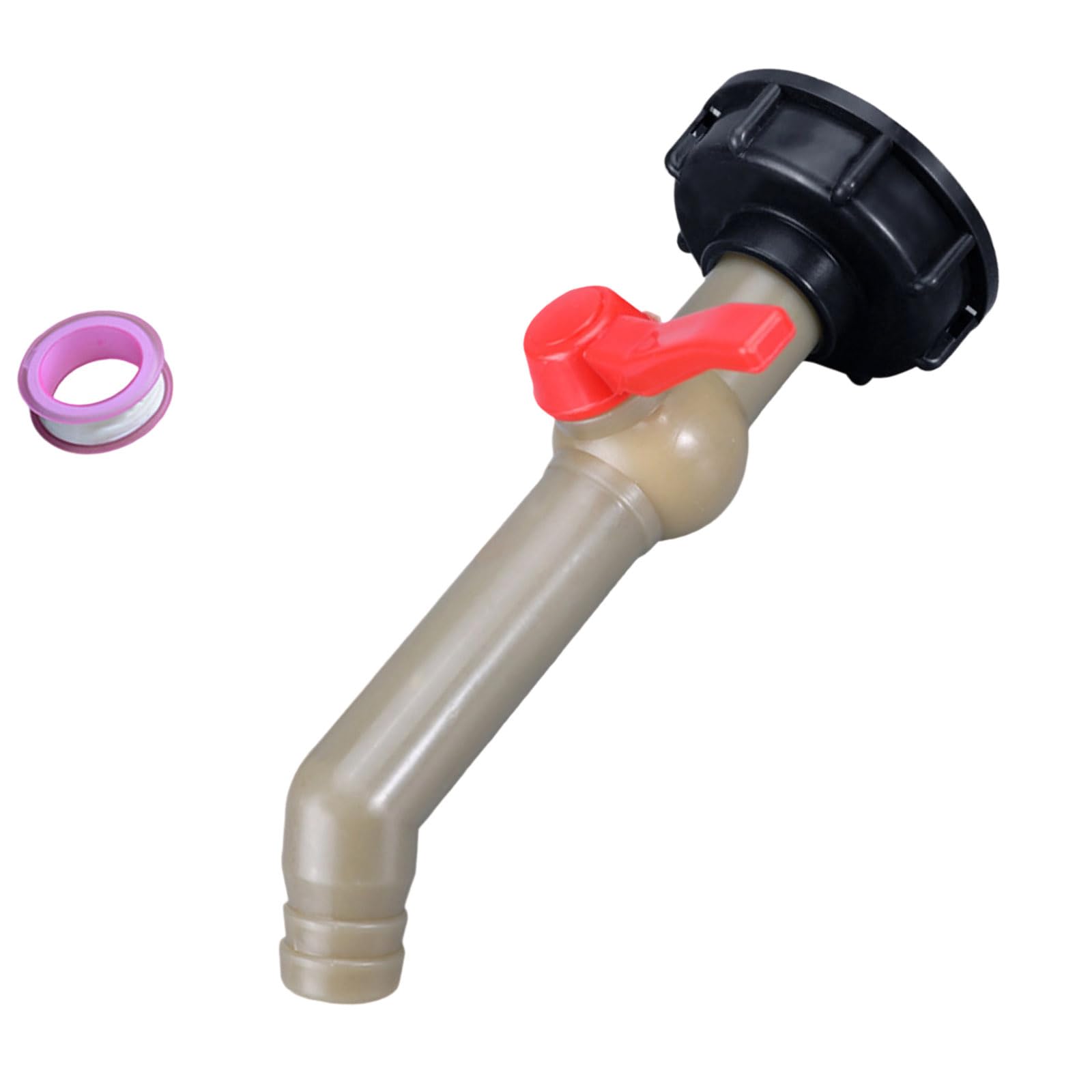 Leakproof Outlet Adapter, Heavy Duty Container Connector for Rainwater Butt & Irrigation Systems Tap for Water Storage