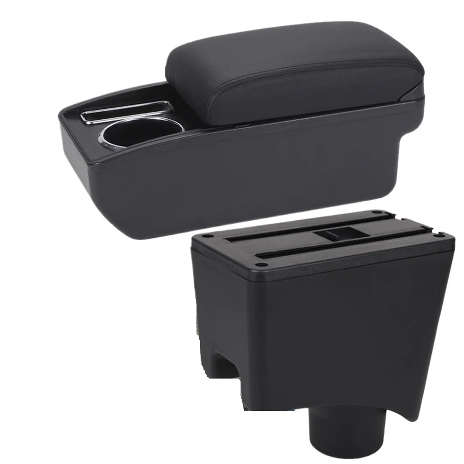 JMOLXURI Car Armrest Box For Dacia For Sandero Armrest Box Center Console