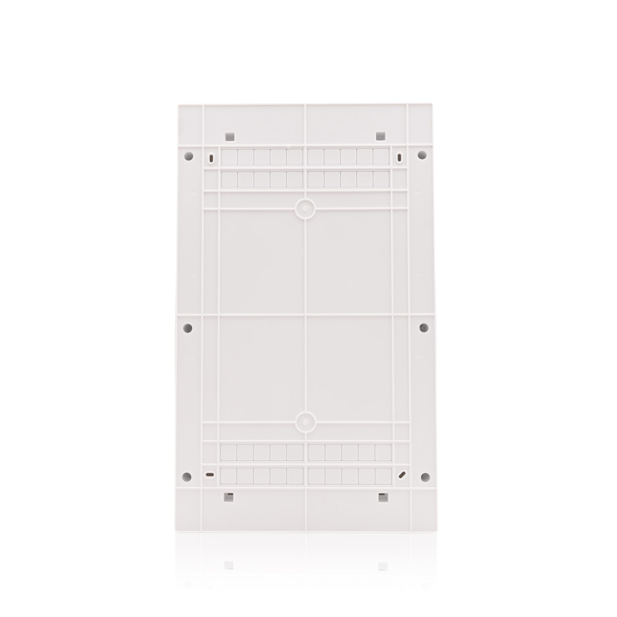 Intratec natynkowy rozdzielacz komunikacyjny IP40 – wytrzymały rozdzielacz sieciowy z tworzywa sztucznego ABS do routera, panel łatowy, 655 x 396 x 112 mm, biały