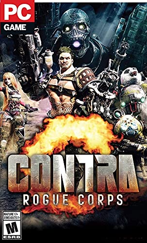 Contra-Rogue Corps Full PC Game (No DVD/CD) - Digital Download (No Online Multiplayer Mode)