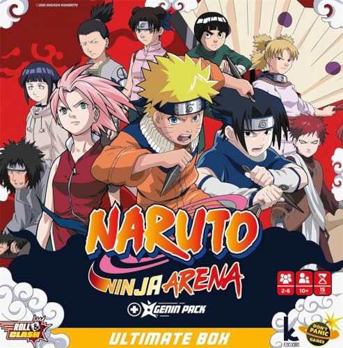 Don't Panic Games | Naruto Ninja Arena : Ultimate Box | Jeu de société | À partir de | 2 à 6 Joueurs | 15 Minutes