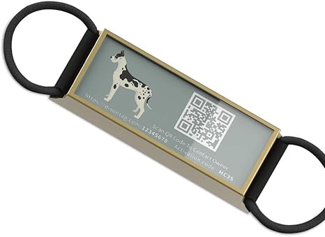 Slide on pet tag id silent custom dog tags Clearance