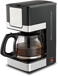 MTYQE Machine à café Filtre 1,2L, cafetière 800W, Protection Contre l'ébullition à Sec, Fonction Anti-Goutte, pour café instantané, Expresso, Plus