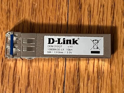 Módulo transceptor SFP D-Link DEM-310GT de fibra monomodo para redes gigabit 3