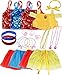 Click N' Play Princess Dress-Up Clothes for Little Girls, 25 Accessories | Toddler Pretend Play, Little Girl Toys/Gifts | Princess Dresses for Girls | Sequin Dress, Party Dress | Birthday Gift Set