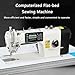 Imagen de Máquina de coser industrial con prensatelas automático para la construcción profesional de prendas