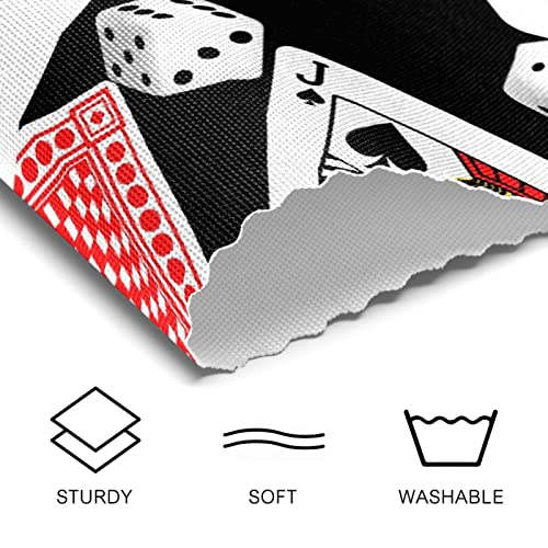 Sets de table résistant à la chaleur Dice and Blackjack protège table