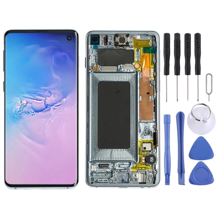 LCD Screen with Frame for Galaxy S10 4G Digitizer Full Assembly