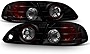 AKKON - For 1998 1999 2000 2001 2002 Toyota Corolla E110 Black Smoked Lens Altezza Style Tail Brake Light