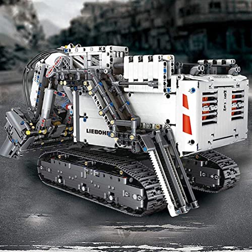 YLPCK Bagger Bausteine Bausatz mit App / 2,4 GHz Fernbedienung, 4062 Teile Konstruktionsspielzeug Kompatibel mit Lego… – Bild 4