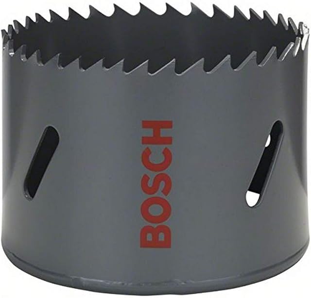 Bosch Professional 1x Hole Saw HSS Bi-metal for standard adapter (for various materials, Ø 70 mm, Accessory Rotary Drill)