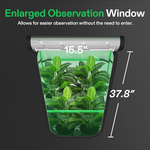 Image of VIVOSUN P336 PRO Grow Tent 3x3 Indoor Growing Tents 36 inchx36 inchx 72 inch