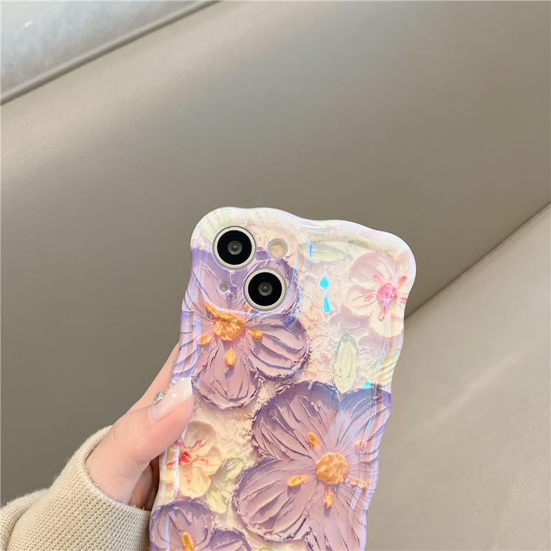 Coque pour iPhone 12 fleur laser pour sublimer vos reflets en terrasse