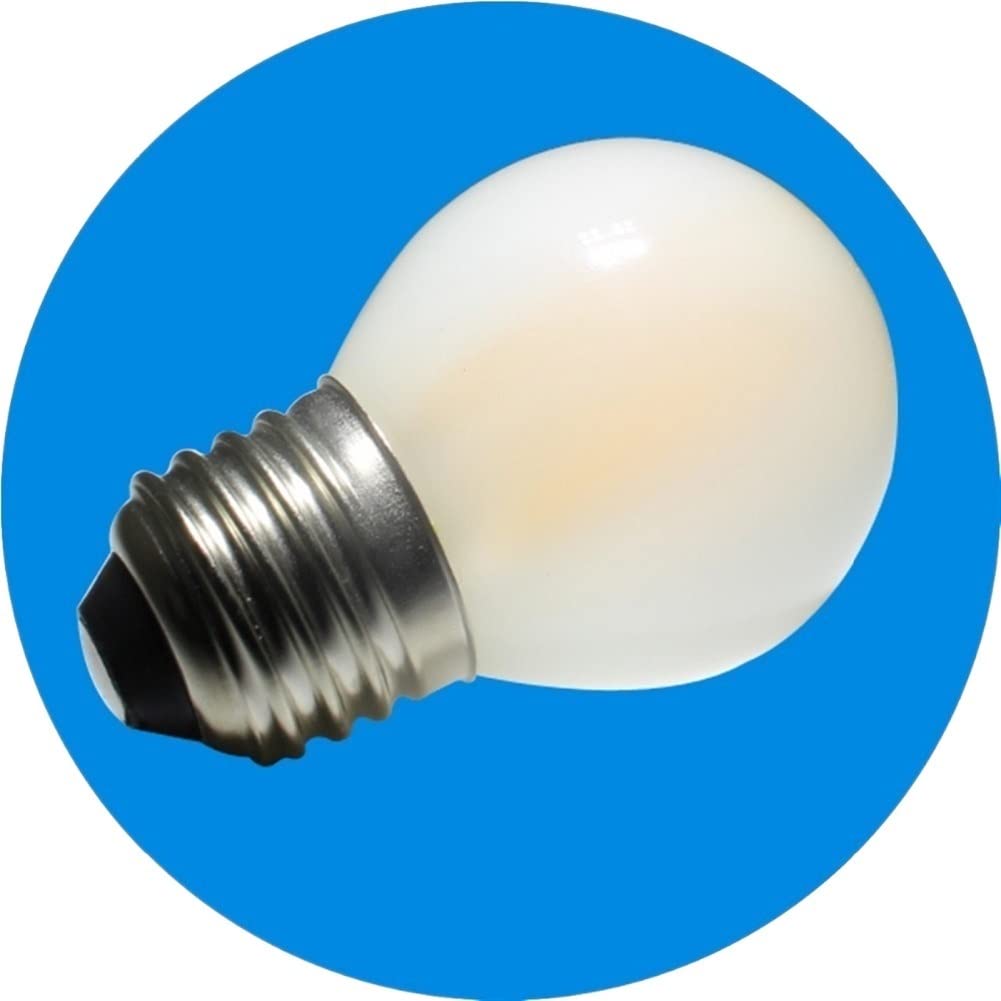 Bombillas para el hogar, Paquete de 6, Bombillas LED E27 CA 110 V, G45, 2 W, 4 W y 6 W, Regulables.
