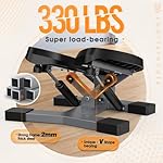 Sportsroyals Stair Stepper for Exercises-Twist/Mini Stepper with Resistance Bands and 330lbs Weight Capacity - Image 5