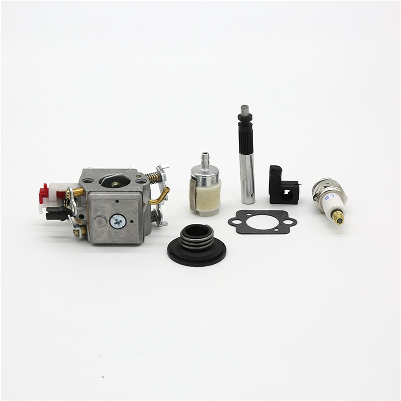 Kit ingranaggio a vite senza fine pistone pompa olio carburatore, for Husqvarna, 340 345 346 346XP parti motosega, for Zama, C3-EL18B Carb 503281812 Kit ingranaggio a vite senza fine per pompa o
