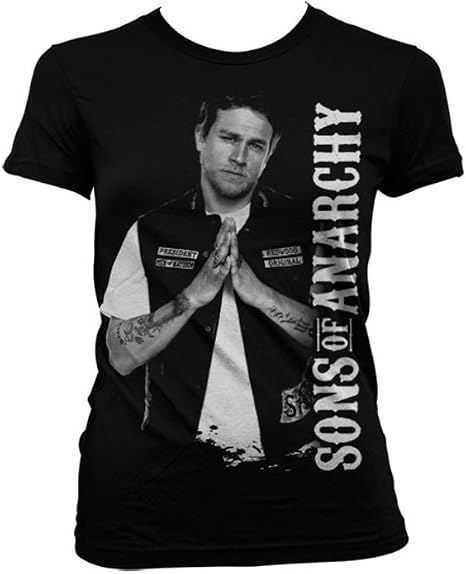 Camiseta oficial con licencia oficial de Hijos de Anarquía Jax Teller  Girly, XL, Multicolor : Ropa, Zapatos y Joyería - Amazon.com