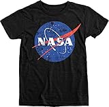 Trunk Candy Kids NASA Space Program Distressed Meatball Logo Tri-blend T-shirt