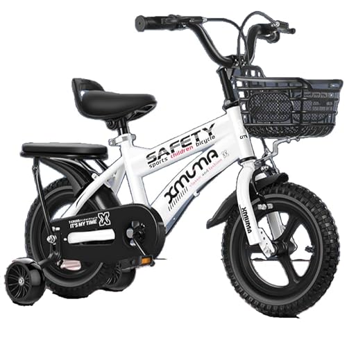 子供用自転車 12/14/16/18/20インチ 幼児自転車 2-10歳 おしゃれ 補助輪付き かわいい ベビー自転車 可愛いレトロキッズバイクダブルブレーキ 滑り止め 耐摩耗性 バランストレーニング 組み立て簡単 高さ調整可能 で男の子にも女の子にも誕生