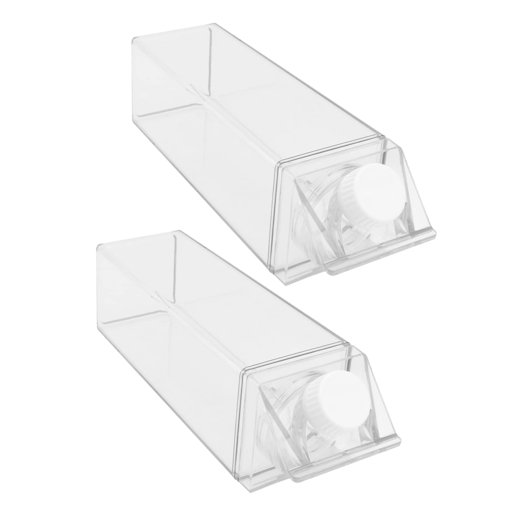 PLAFOPE 500ml Leak Proof Milk Bottle Plastic Drink Bottle Juice Container Reusable for Entertaining