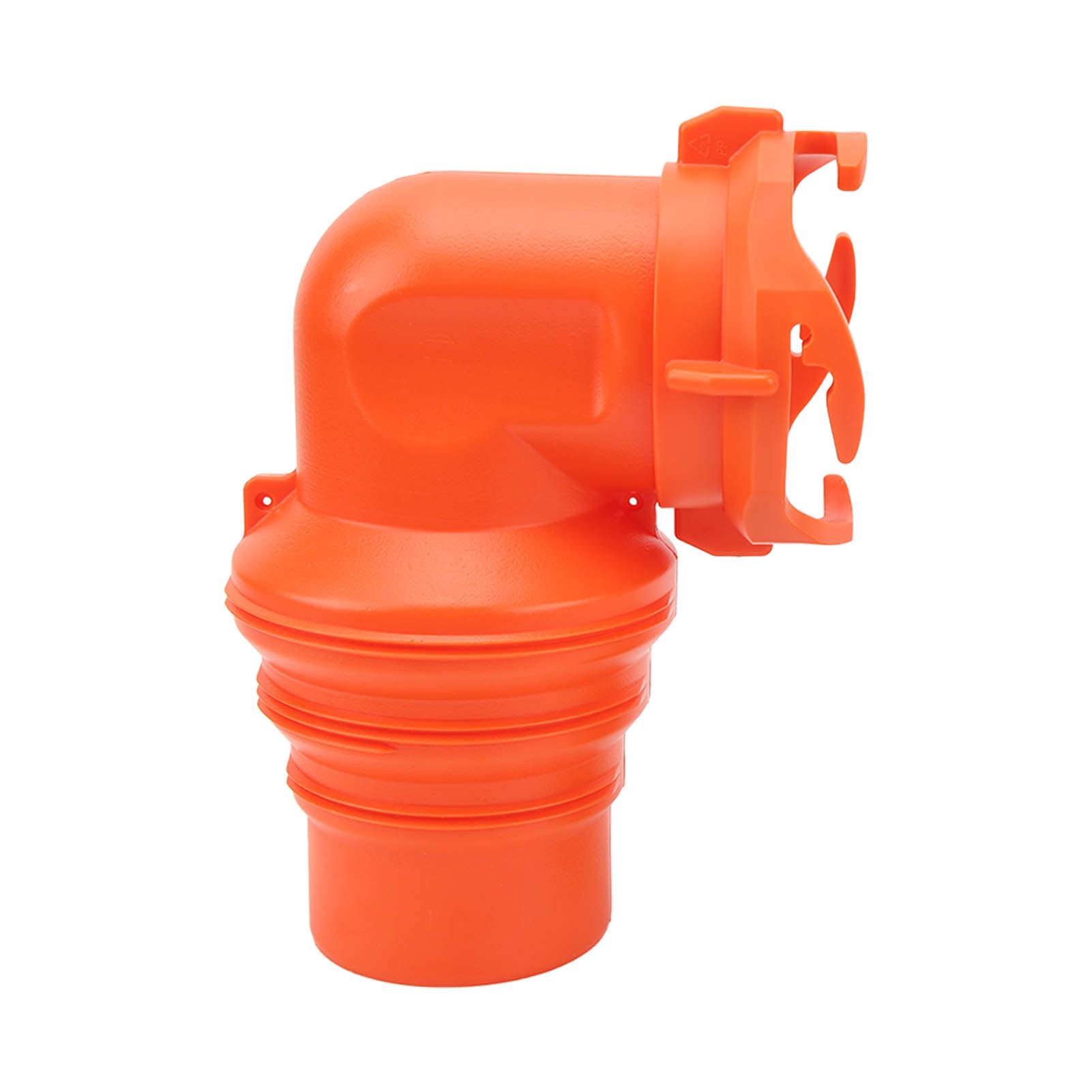 BORDSTRACT Gomito Per Tubo Fognario Per Camper, Raccordo Girevole a 90 Gradi con Coperchio Per Una Facile Installazione su Yacht E Camper