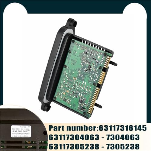 Módulo TMS faros BMW F20 soluciona parpadeo de xenón y error adaptativo 63117316145 2