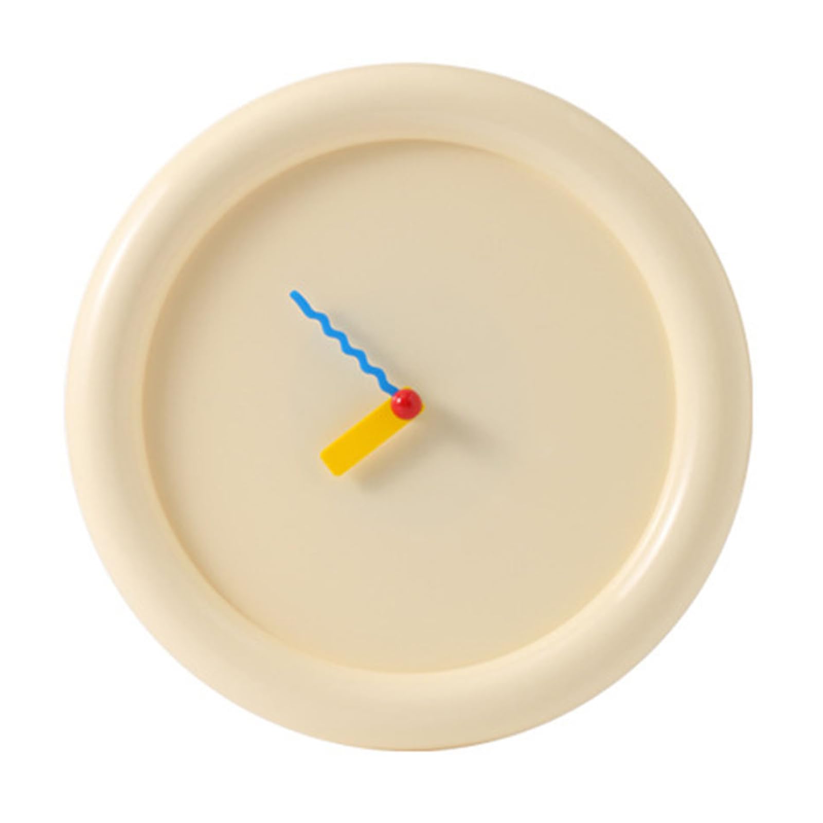 FackLOxc Decorative Bubble Clock with Creamy Aesthetic for Living Room Bedroom or Quiet Movement Wall Table Decors Wall
