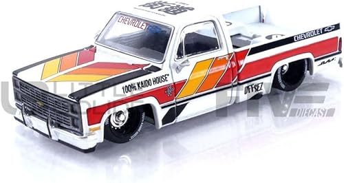 Miniatura 2 de True Scale Miniatures Modelo de coche compatible con Chevrolet Silverado Kaido Works V1 Edición Limitada 164 Modelo Diecast Car Kaido House KHMG082