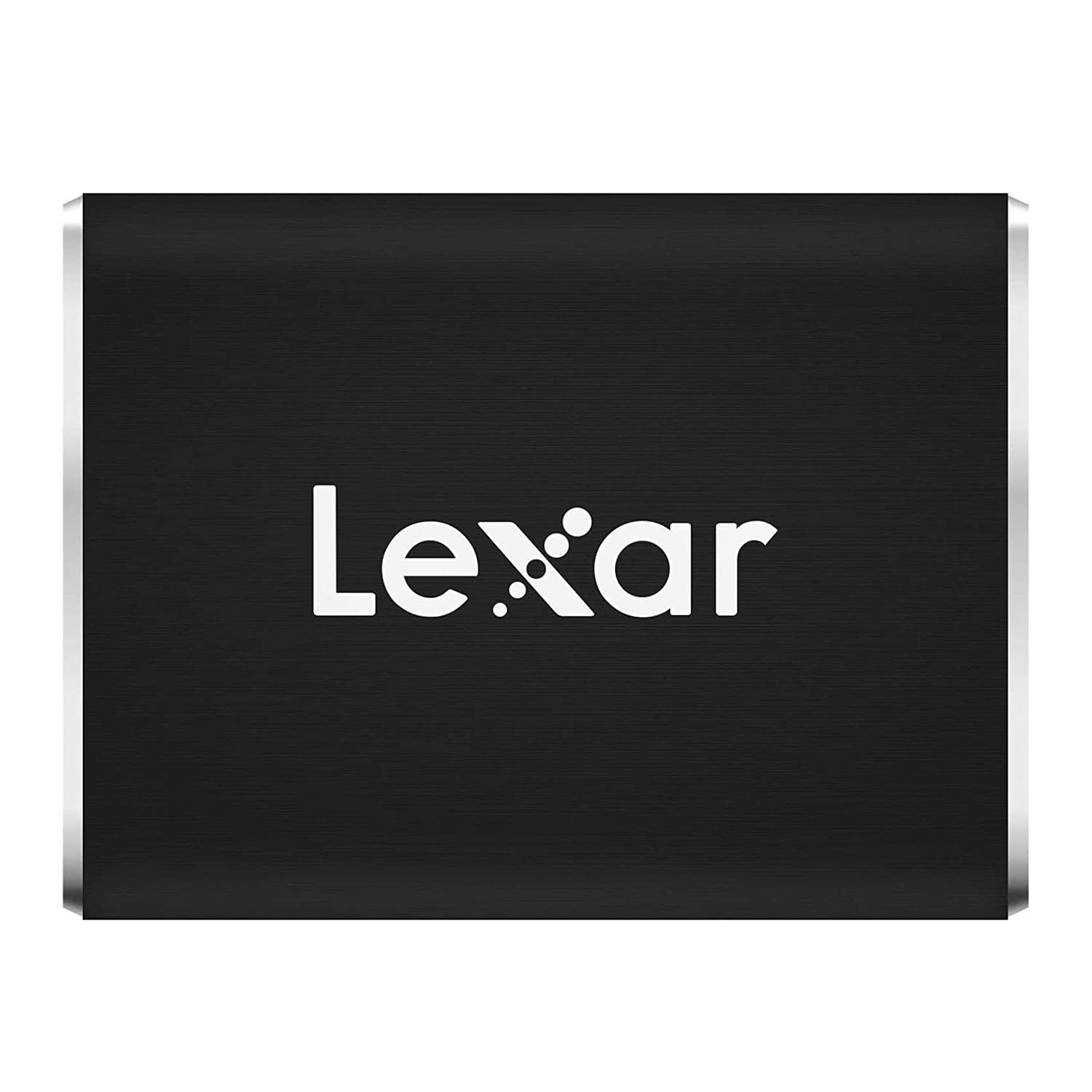 Lexar Professional SL100 Pro 500GB Portable Solid-State Drive – Up to 950MB/S, USB-C, USB 3.1 (LSL100P-500RBNA)