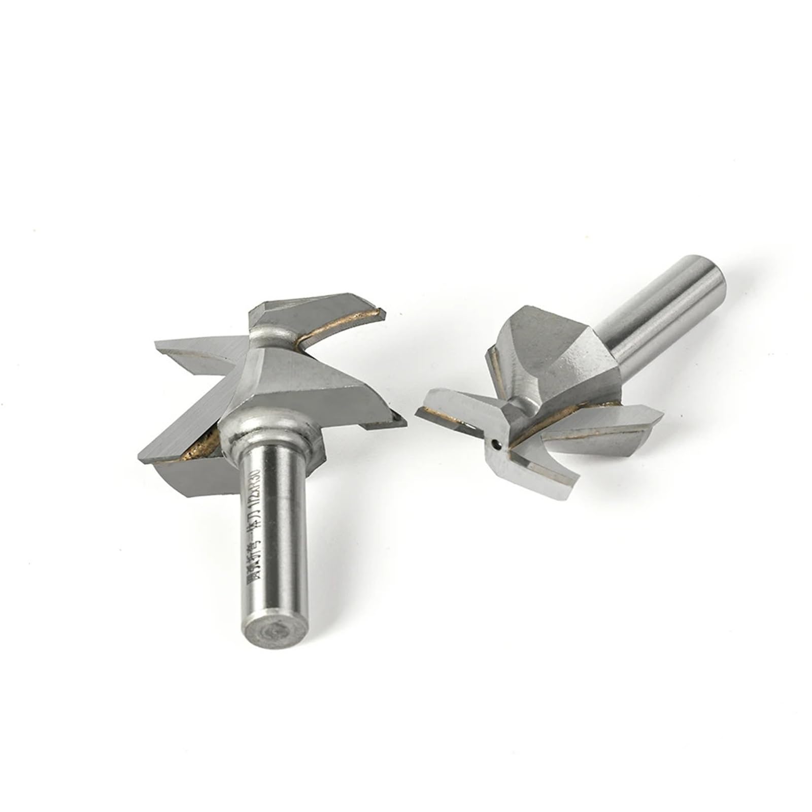 Fresa per incastri maschio-femmina, Punta for fresa 6mm 12mm 1/2" 1/4" Gambo Curvatura ad arco Lega di tungsteno cobalto(12xr50 Seam)
