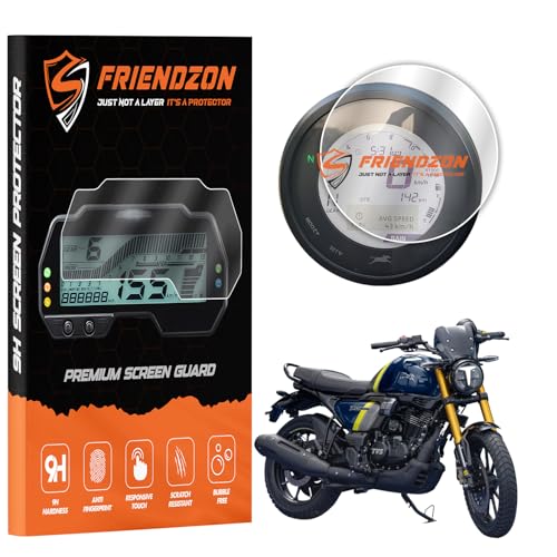 Image of 9H Unbreakable Speedometer Scratch Guard Screen Protector Suitable For TVS Ronin (Pack of 1)