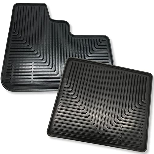 All Weather Floor Mats Compatible with Peterbilt 379 357 Trucks 1997-2005 Comaptible with Kenworth W900 T600 T800 2006 Measurements Listed